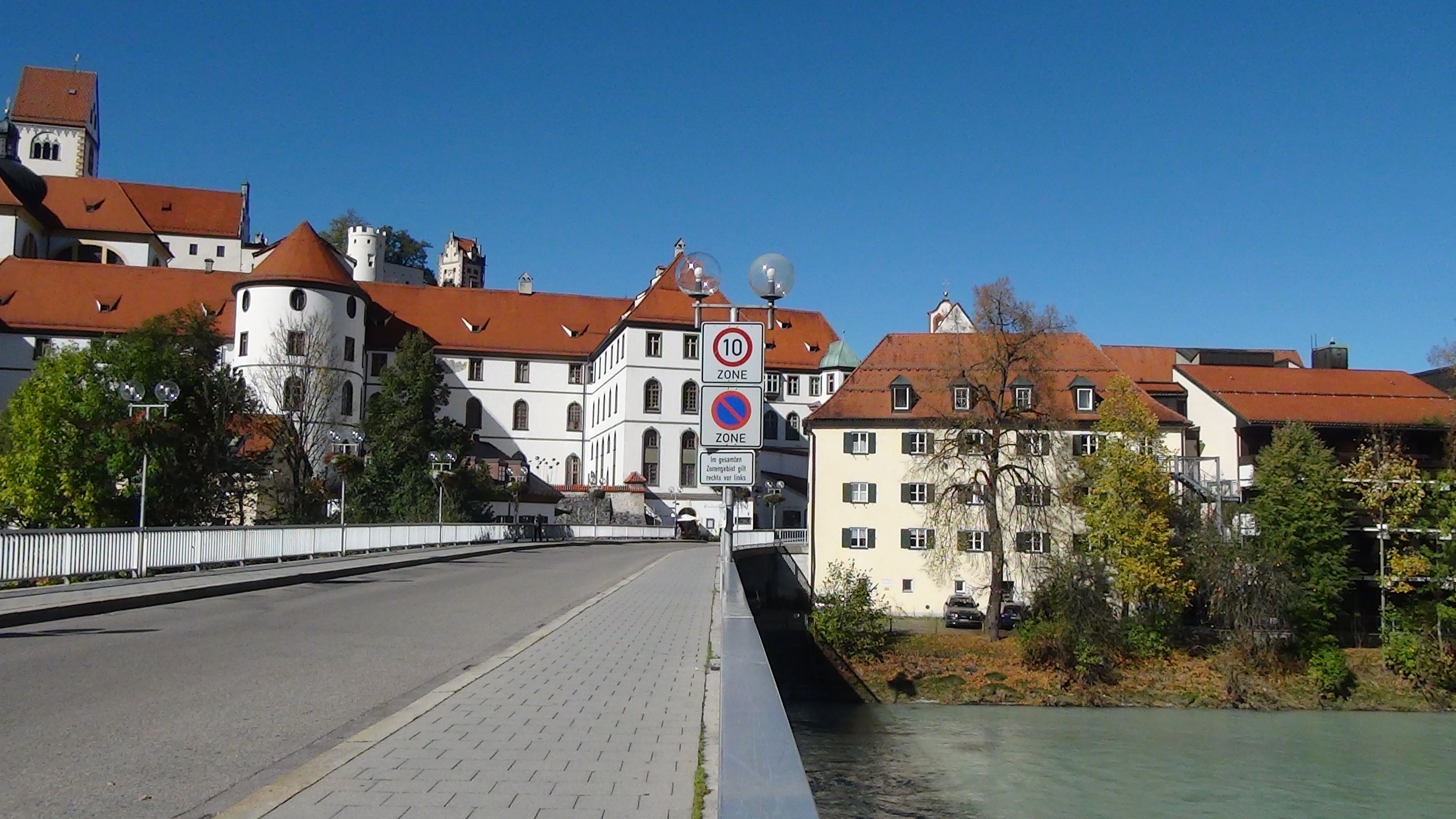 Brücke über den Lech in Füssen