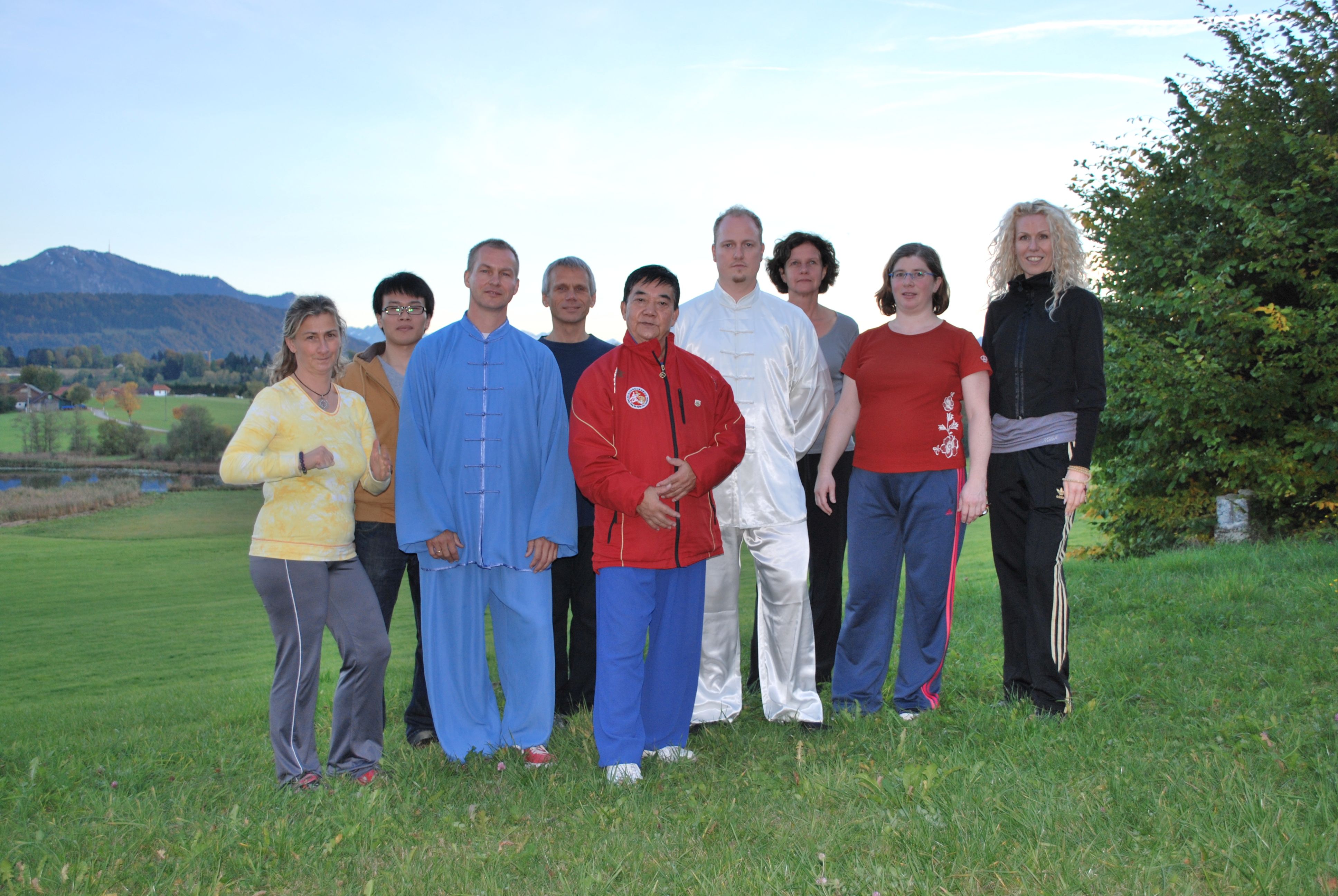 Tai-Chi-Gruppe im Allgäu, 2013