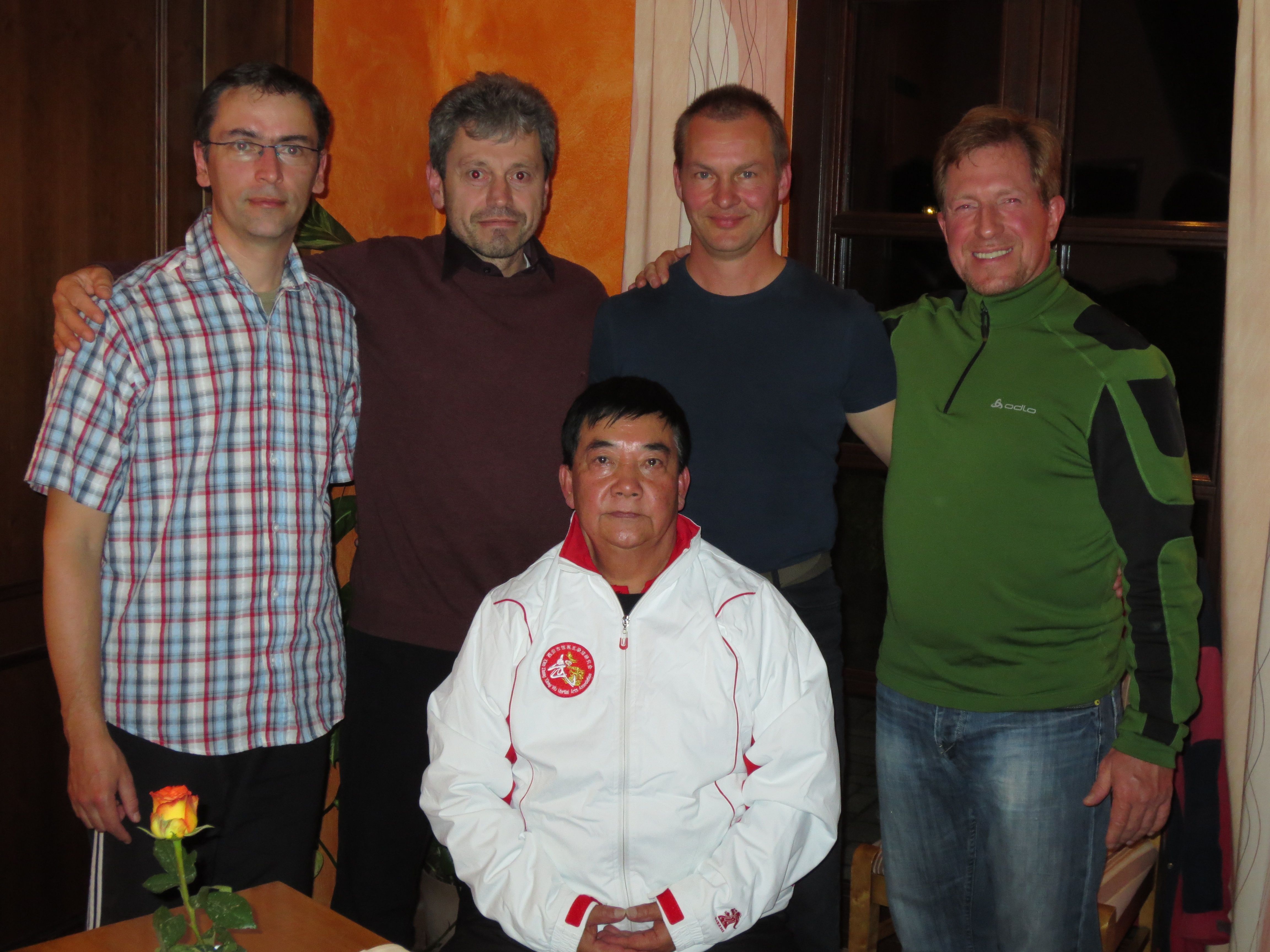 Deutsche Lehrer des Yang-Stils mit Meister Li Sui Yin, 2013